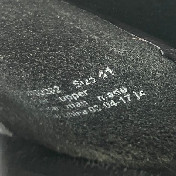 Dansko Black Slip On Nurse Work Leather Heeled Full Back Comfort Clog Shoes - Picture 10 of 12